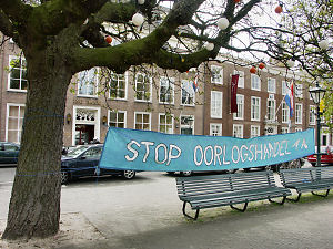 Spandoek voor bank